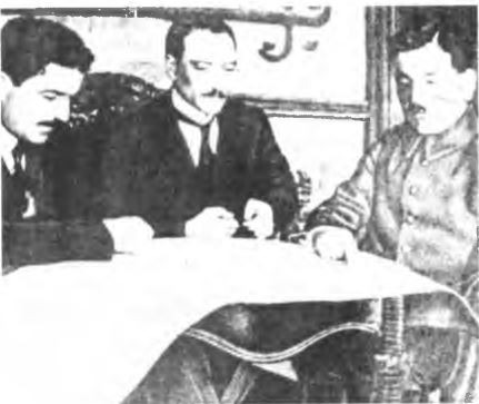 Mustafa Kemal Paşa, Ali Fuat Paşa ve Rauf Bey